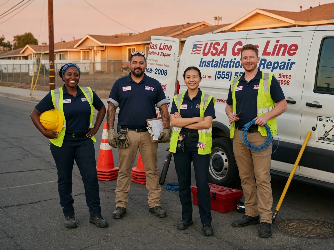 Gas Line Installation company in Hunter, KS
